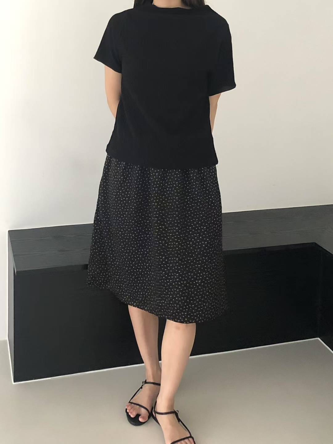 CLOSER東大門㊣實拍女裝新款25春夏職業休閑真品半身裙中短裙CLOSER半身裙/中短裙圖色2