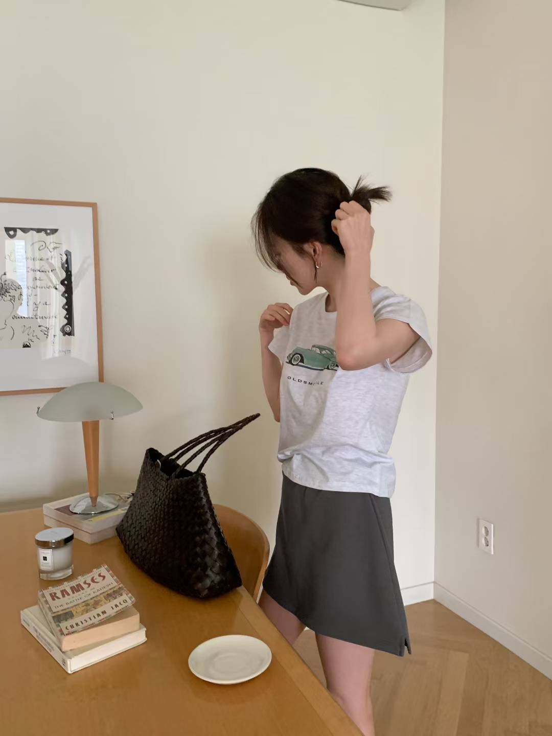 CALLMYNAME韓國直郵㊣女裝新品人氣時尚真品職業熱賣25春夏T恤Call my nameT恤