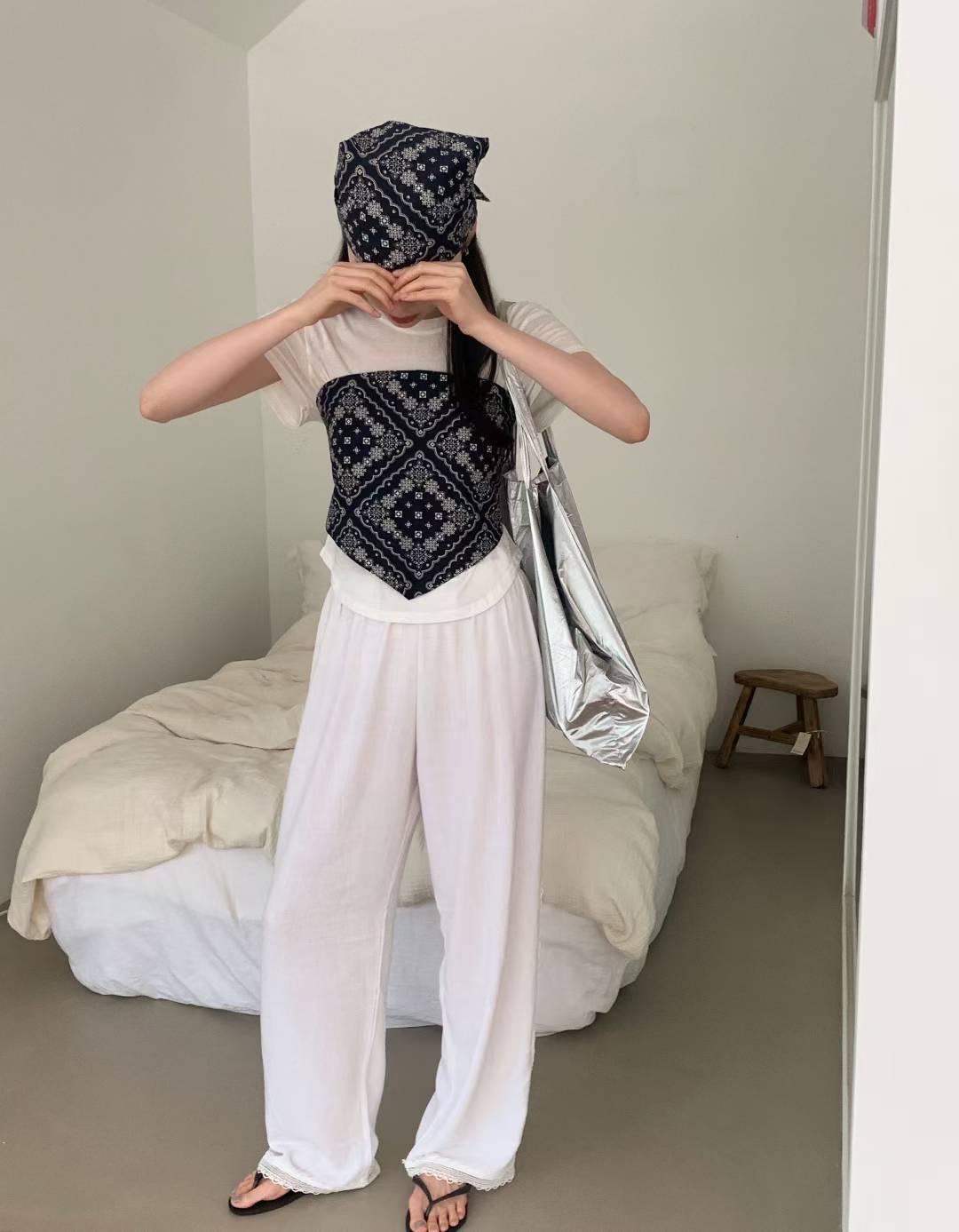 CALLMYNAME東大門㊣實拍女裝新款熱賣25春夏真品人氣吊帶背心Call my name吊帶/背心圖色2