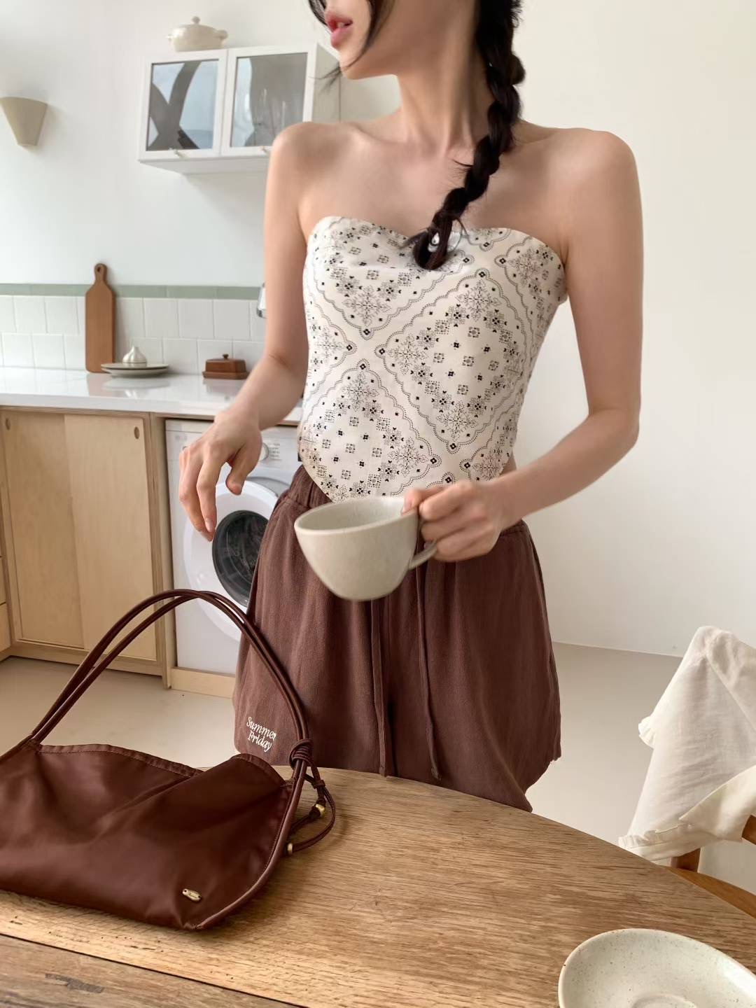 CALLMYNAME東大門㊣實拍女裝新款熱賣25春夏真品人氣吊帶背心Call my name吊帶/背心圖色3