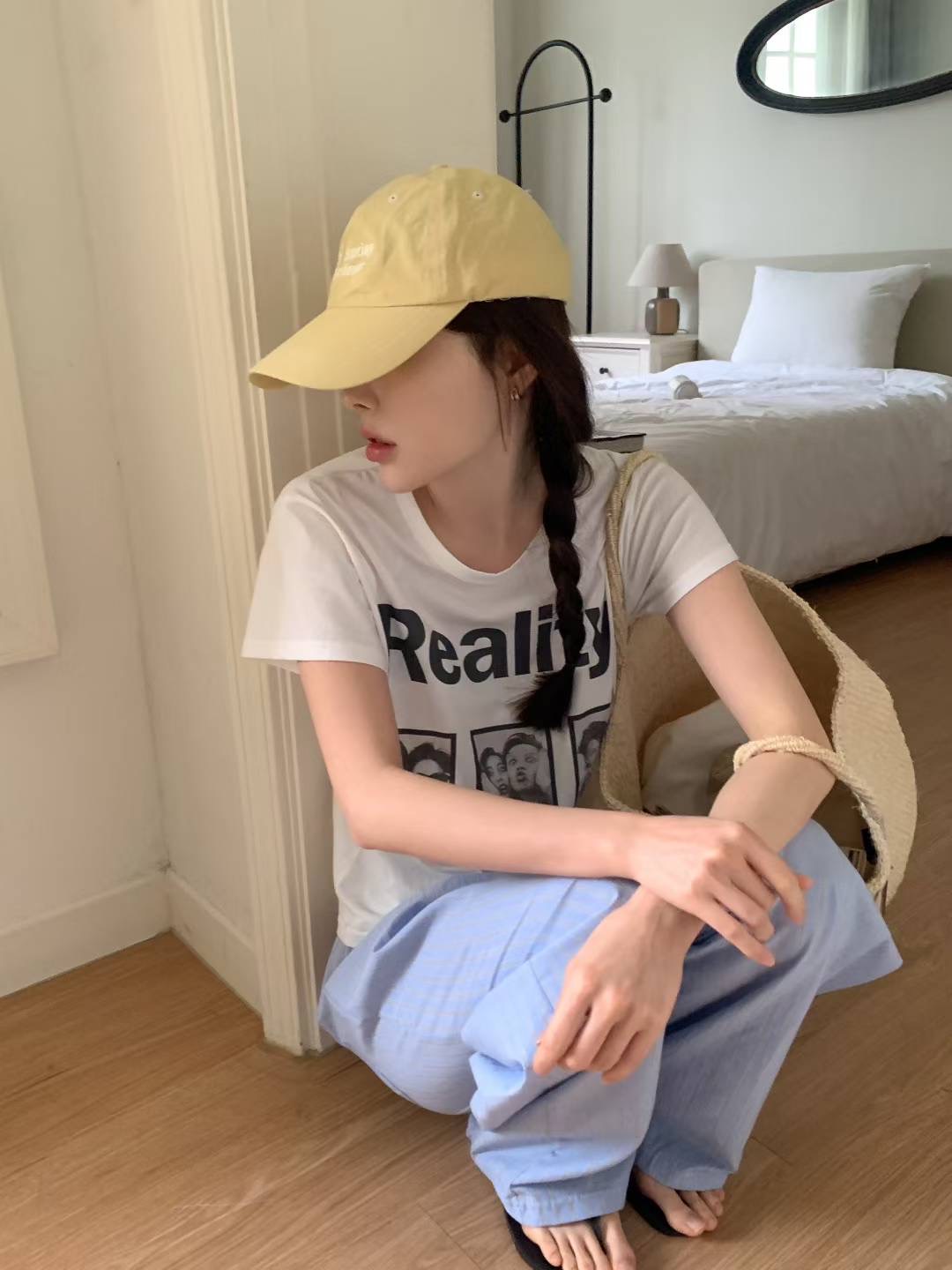 CALLMYNAME韓國直郵㊣女裝新款推薦真品人氣熱賣職業休閑T恤Call my nameT恤