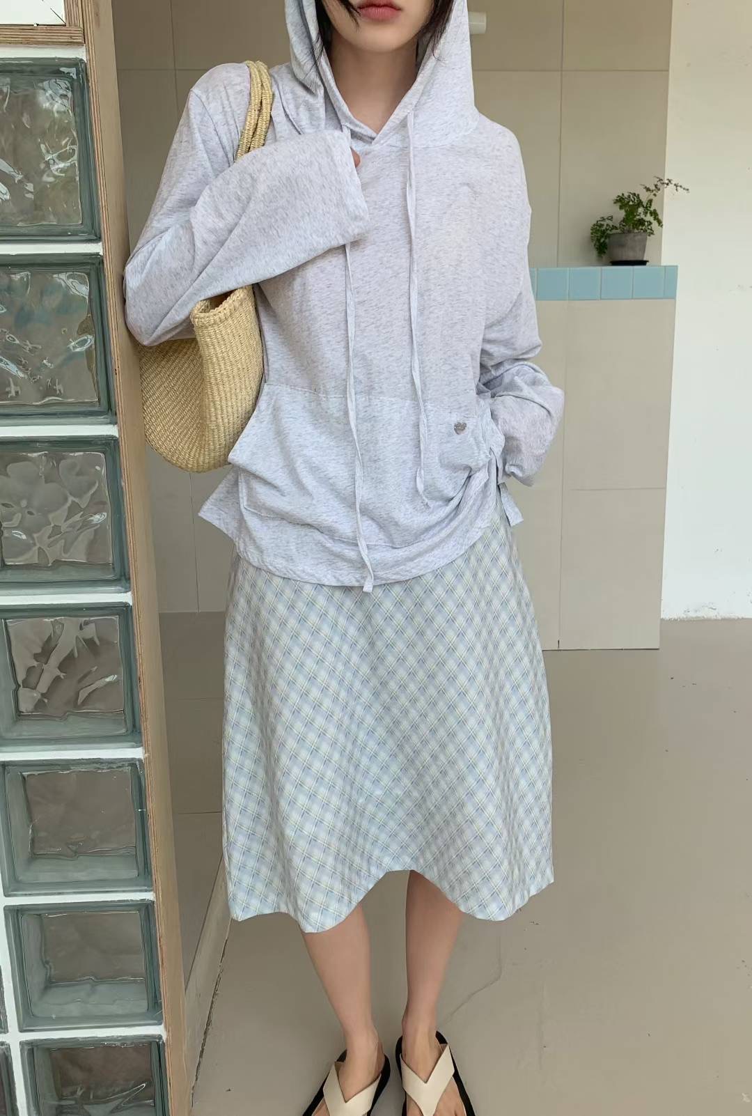 CALLMYNAME東大門㊣代購女士新品熱賣休閑職業25春夏長袖T恤Call my name長袖T恤