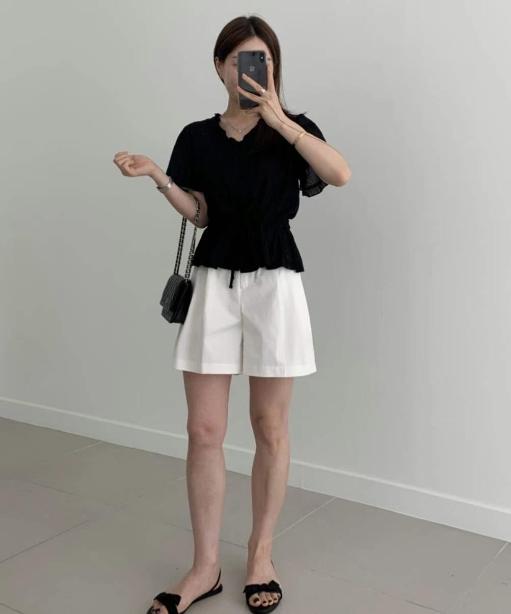 SECOND DRESS-세컨드레스-OT東大門㊣實拍女裝新品休閑襯衫蕾絲衫SECOND DRESS襯衫/蕾絲衫