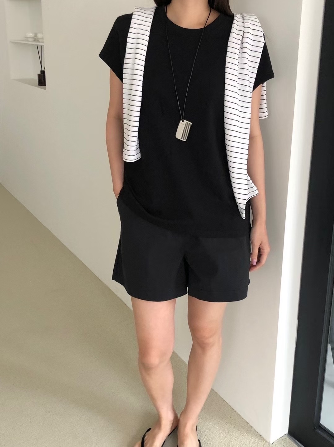 CLOSER東大門㊣代購女裝新款人氣25春夏真品職業推薦時尚短褲CLOSER短褲