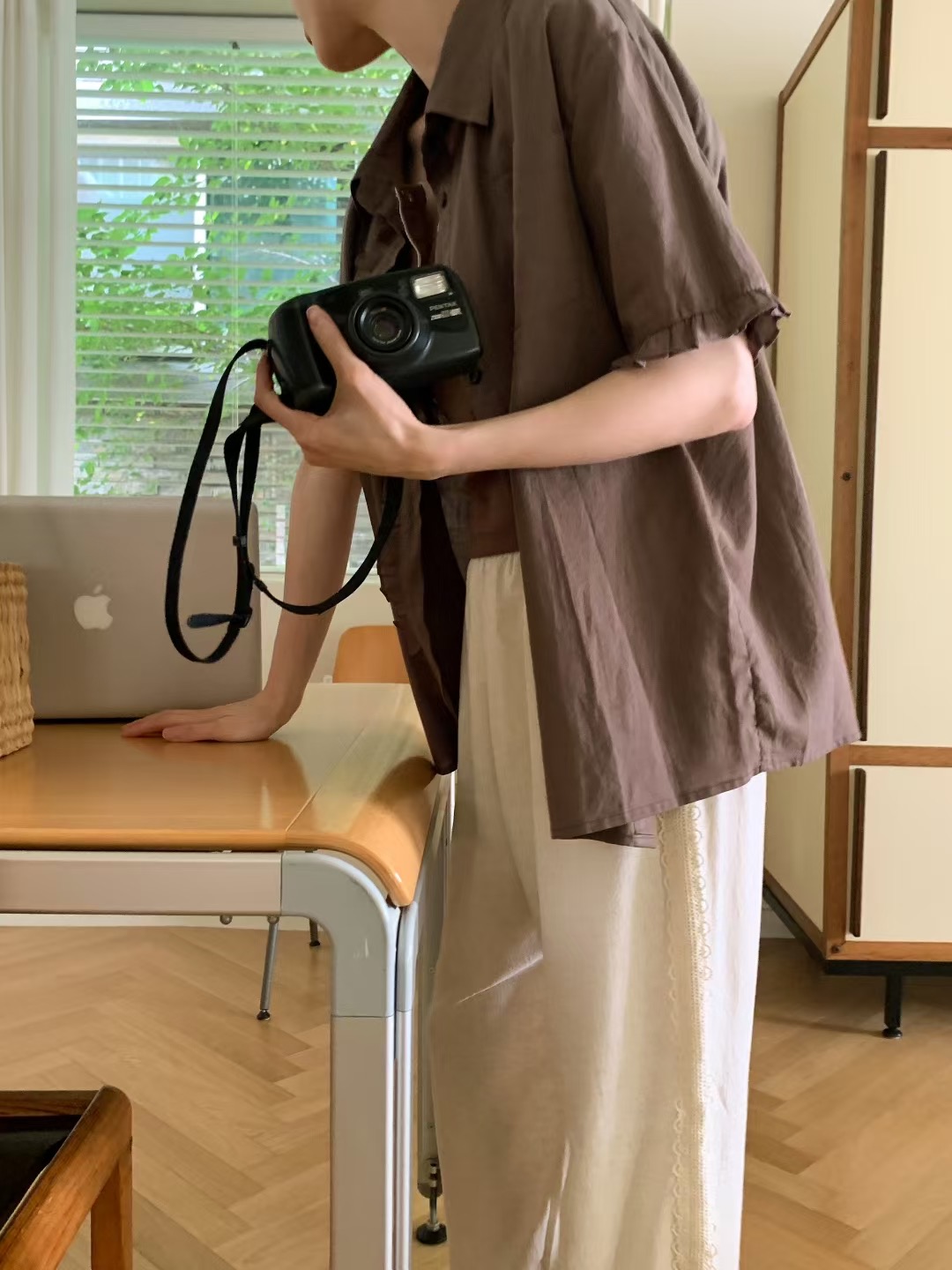 CALLMYNAME韓國代購㊣女裝新款休閑25春夏真品推薦襯衫蕾絲衫Call my name襯衫/蕾絲衫