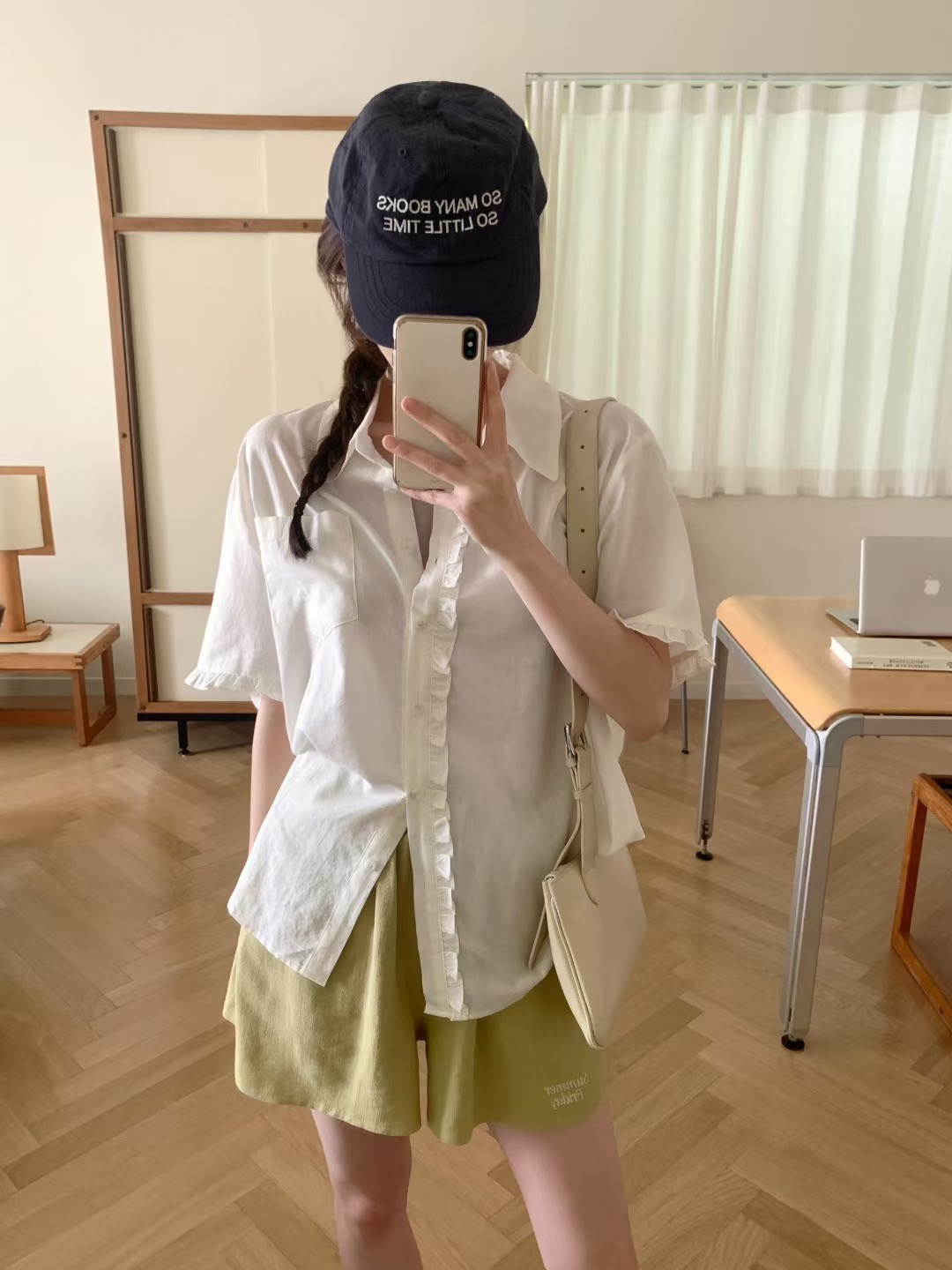 CALLMYNAME韓國代購㊣女裝新款休閑25春夏真品推薦襯衫蕾絲衫Call my name襯衫/蕾絲衫圖色1