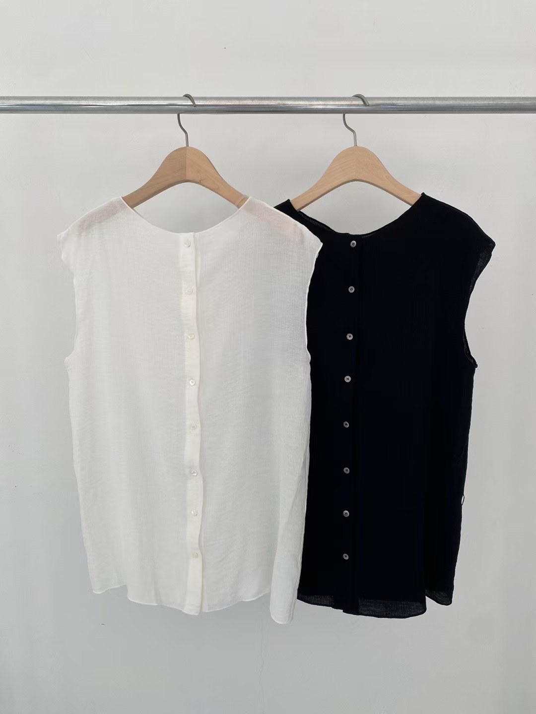 CLOSER東大門㊣代購女裝新品25春夏時尚休閑推薦吊帶背心褶皺CLOSER吊帶/背心