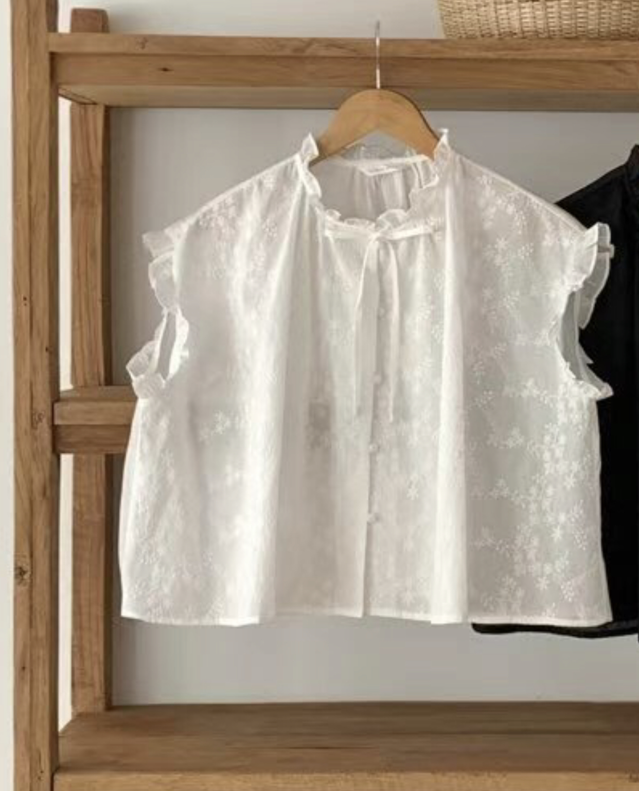 SECOND DRESS-세컨드레스-OT韓國直郵㊣女裝新品推薦襯衫蕾絲衫SECOND DRESS襯衫/蕾絲衫