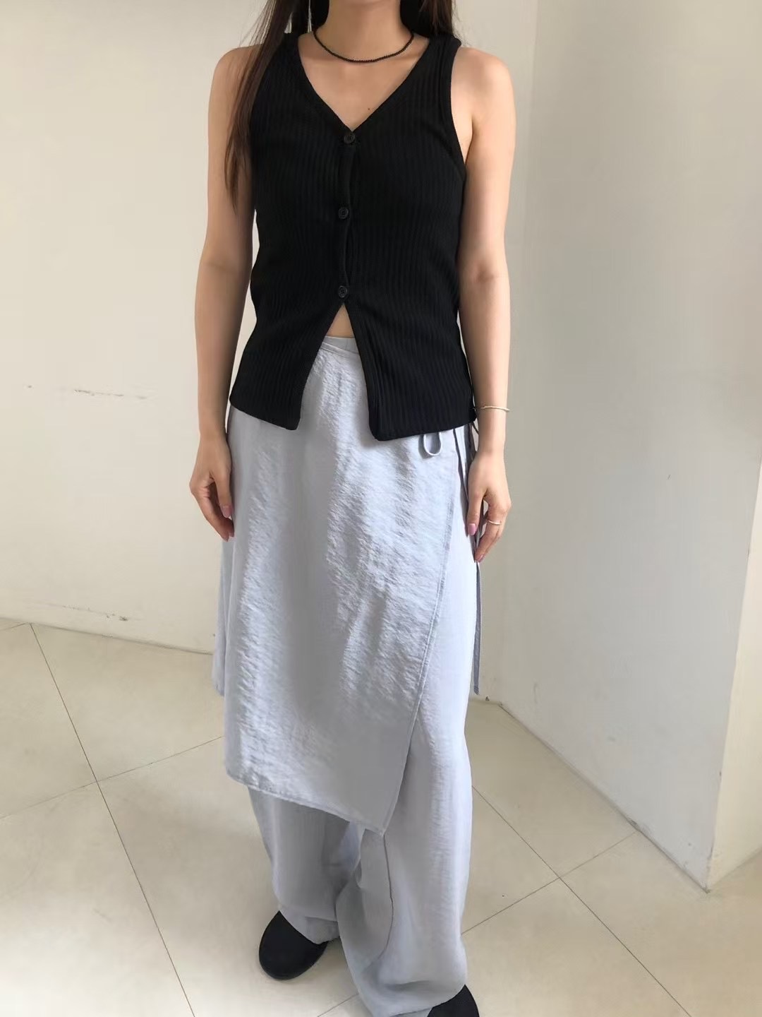 CLOSER東大門㊣實拍女士新款25春夏推薦職業時尚真品熱賣裙褲CLOSER裙褲圖色2