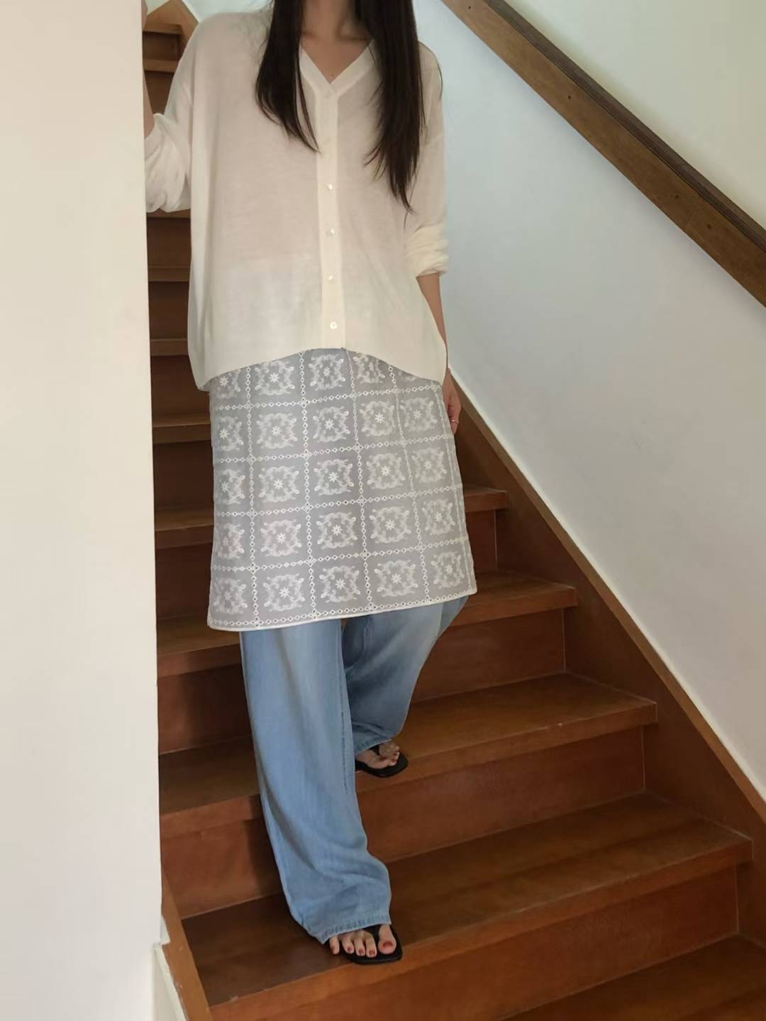 CLOSER韓國直郵㊣女裝新款真品休閑時尚人氣職業半身裙中短裙CLOSER半身裙/中短裙