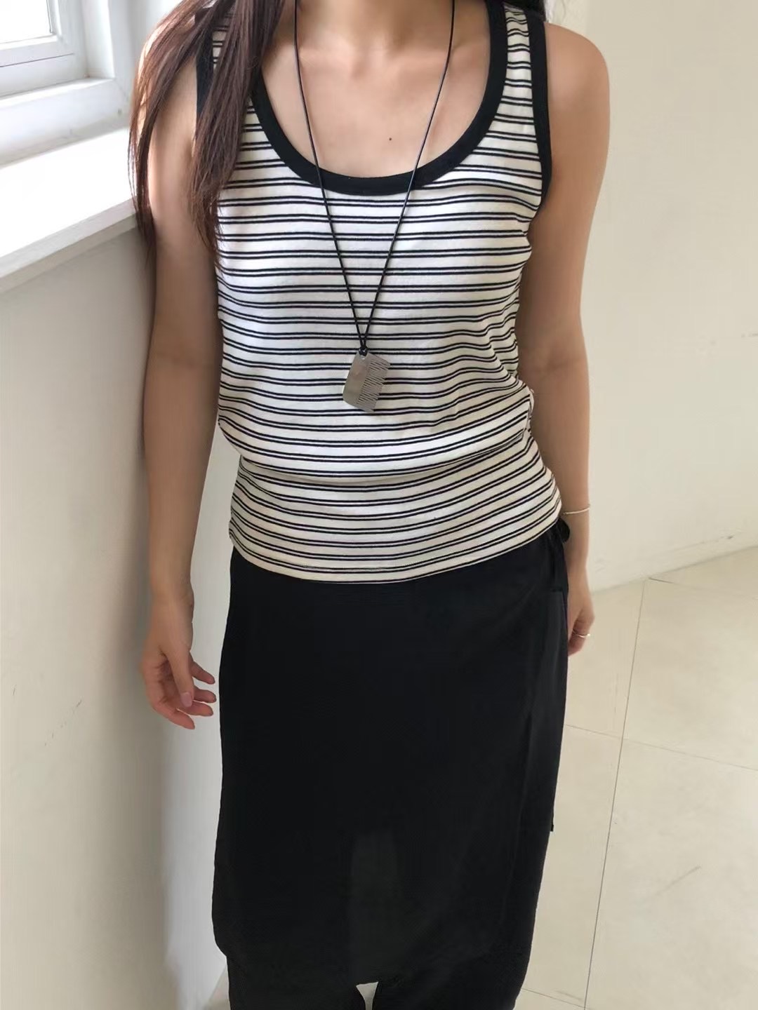 CLOSER韓國直郵㊣女裝新款25春夏休閑人氣職業時尚吊帶背心CLOSER吊帶/背心