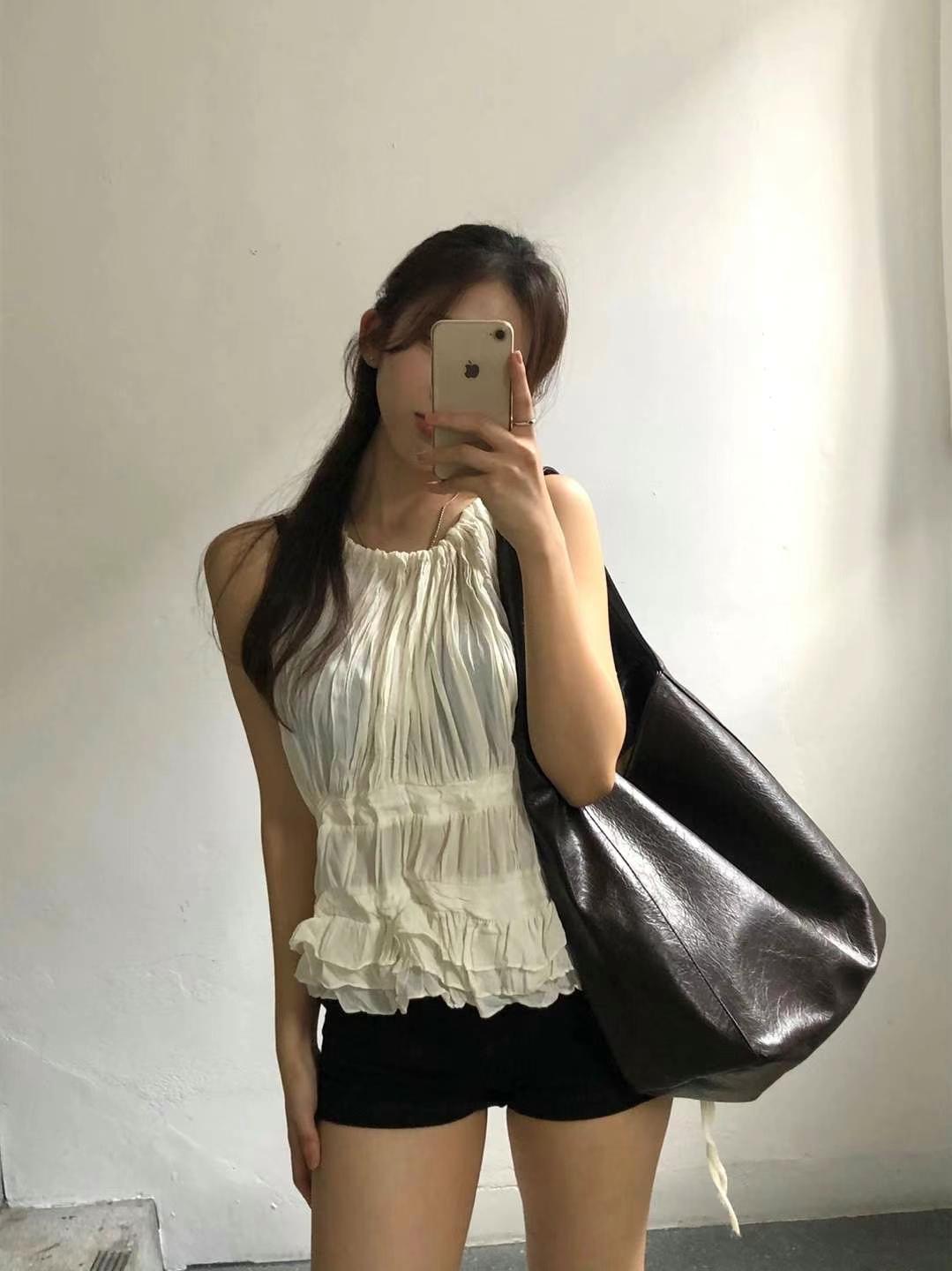 ANDYWARHOL東大門㊣代購女士新款推薦職業真品時尚吊帶背心ANDYWARHOL吊帶/背心
