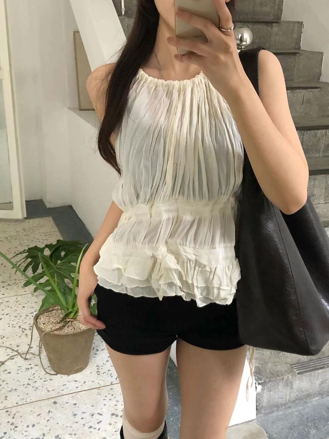 ANDYWARHOL東大門㊣代購女士新款推薦職業真品時尚吊帶背心ANDYWARHOL吊帶/背心