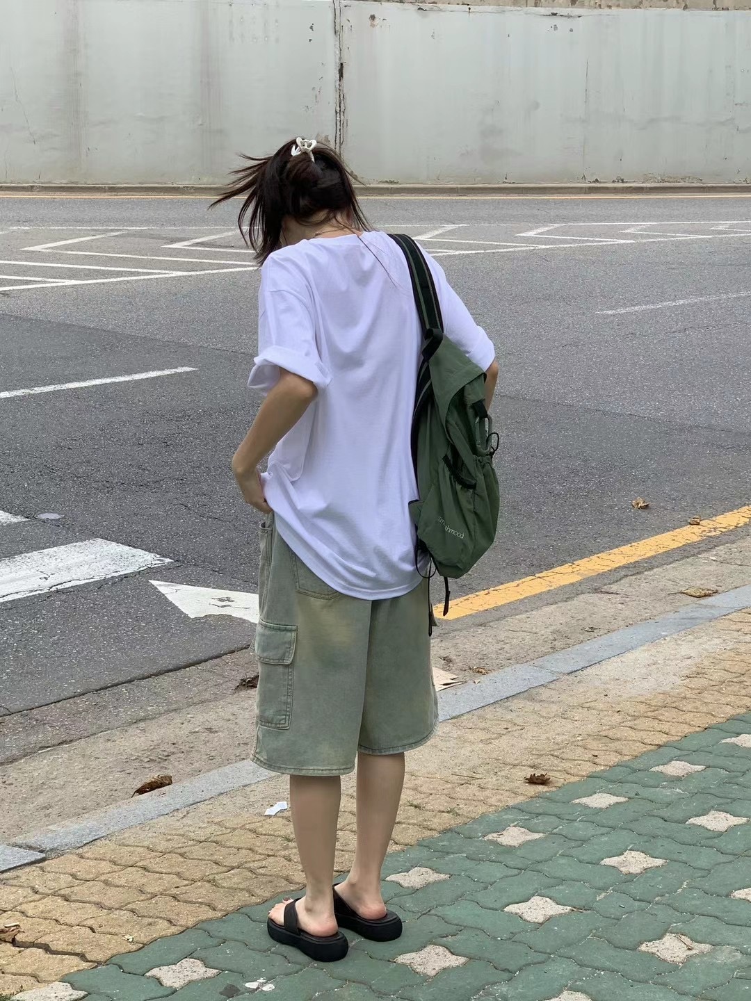 WANDERLUST韓國代購㊣女裝新品推薦職業熱賣25春夏時尚人氣T恤WANDERLUSTT恤