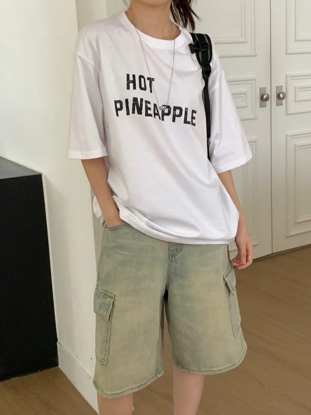 WANDERLUST韓國代購㊣女裝新品推薦職業熱賣25春夏時尚人氣T恤WANDERLUSTT恤