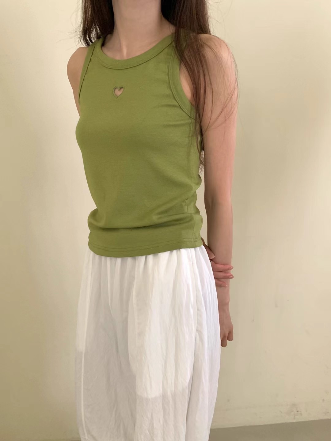 WANDERLUST東大門㊣直郵女裝新品職業推薦時尚休閑吊帶背心WANDERLUST吊帶/背心