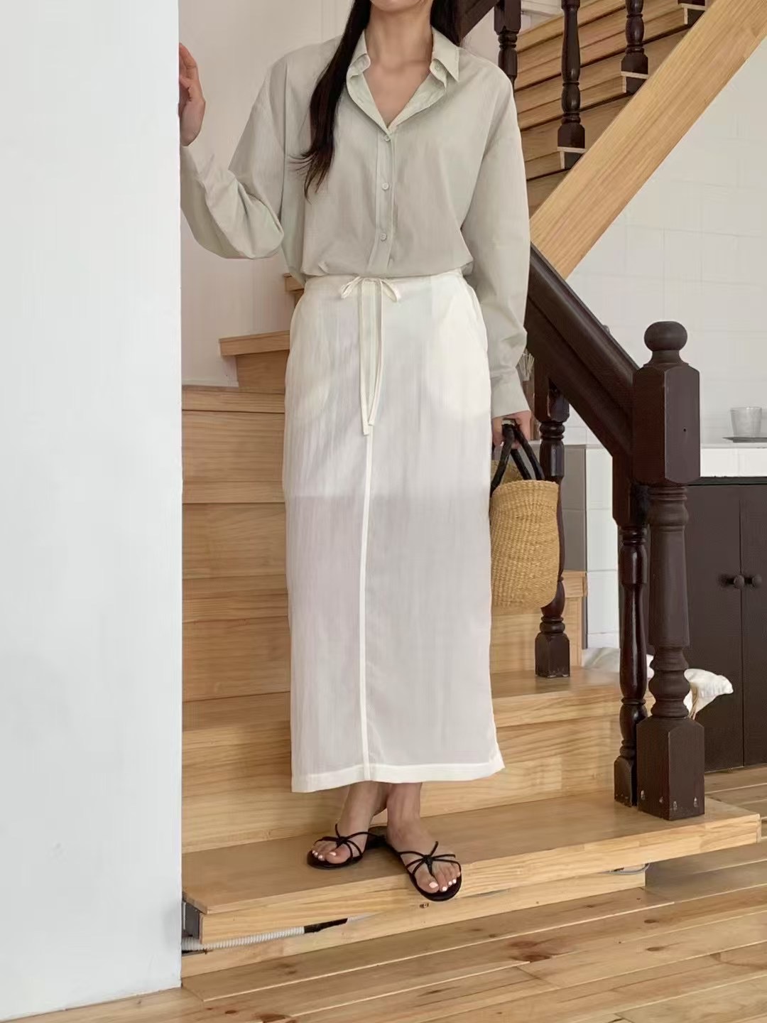 TAG東大門㊣實拍女裝新品熱賣時尚人氣真品推薦25春夏襯衫蕾絲衫TAG襯衫/蕾絲衫