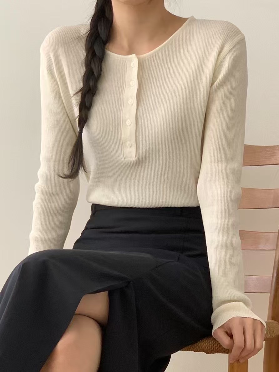 TAG韓國代購㊣女士新款25春夏推薦人氣時尚熱賣休閑職業針織衫TAG針織衫