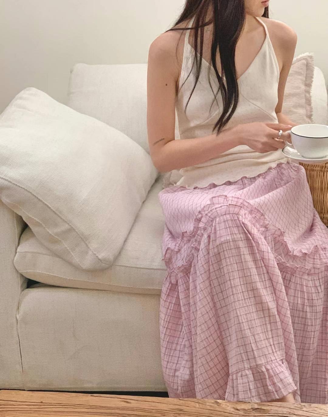 SECOND DRESS-세컨드레스-OT東大門㊣實拍女士新款職業吊帶背心SECOND DRESS吊帶/背心