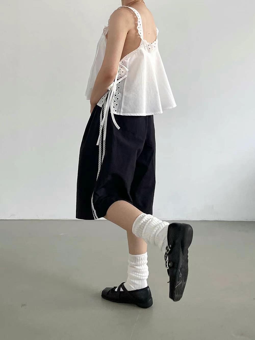 ANDYWARHOL東大門㊣直郵女裝新款人氣職業休閑25春夏吊帶背心ANDYWARHOL吊帶/背心