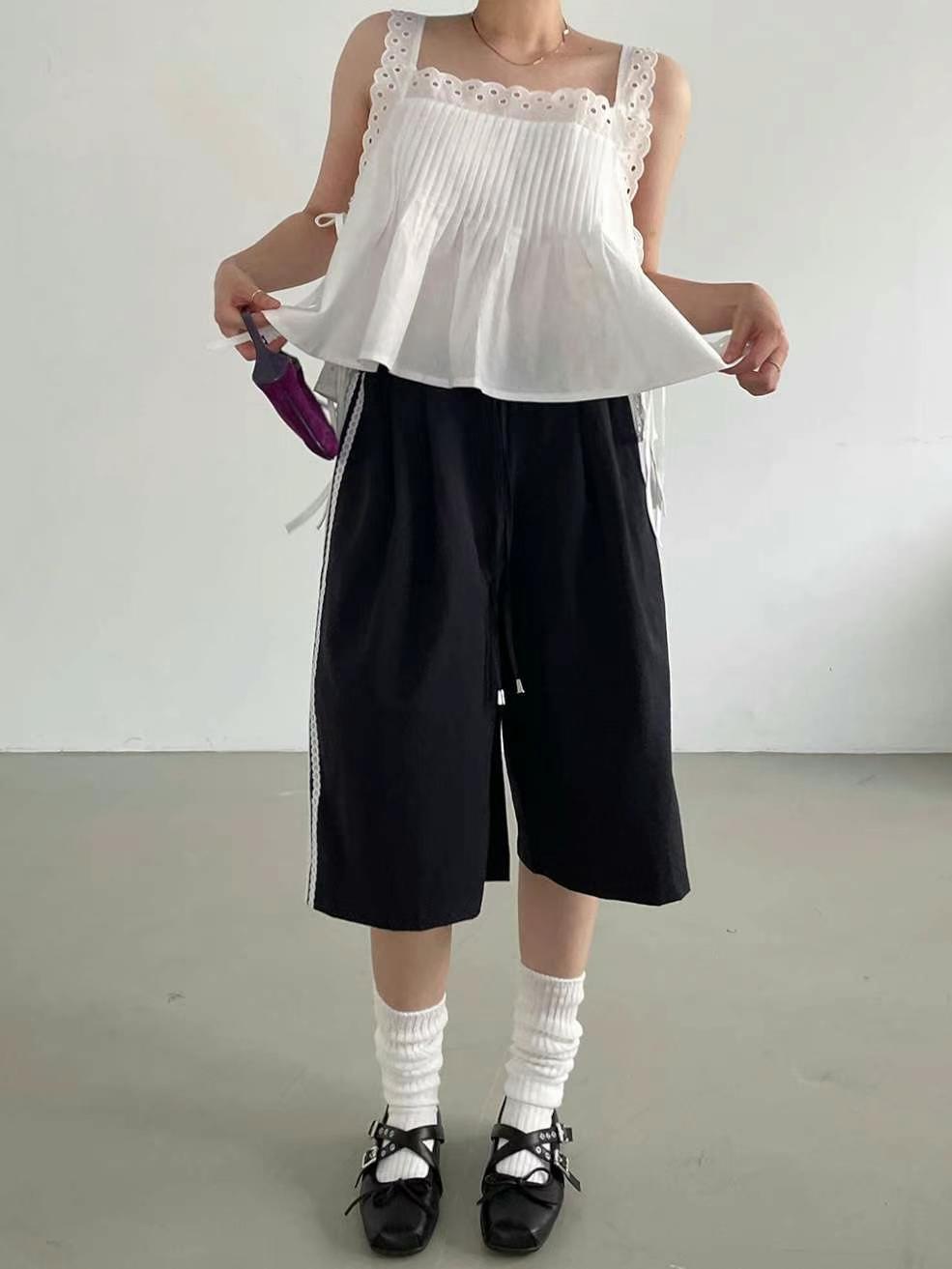 ANDYWARHOL東大門㊣直郵女裝新款人氣職業休閑25春夏吊帶背心ANDYWARHOL吊帶/背心