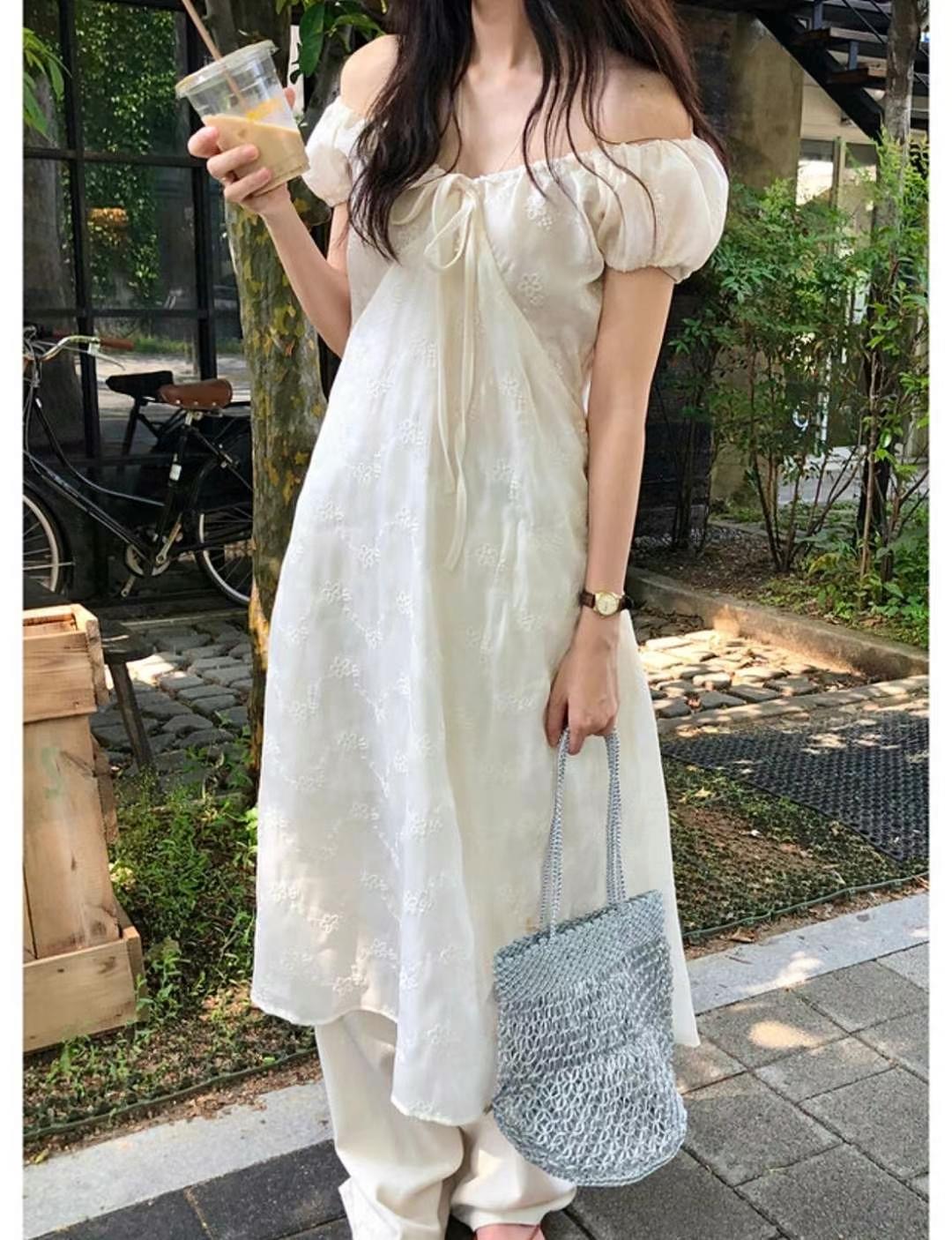 ANDYWARHOL東大門㊣直郵女裝新款推薦25春夏時尚職業連衣裙ANDYWARHOL連衣裙