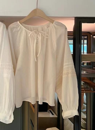 SECOND DRESS-세컨드레스-OT東大門㊣直郵女裝新品人氣襯衫蕾絲衫SECOND DRESS襯衫/蕾絲衫圖色2