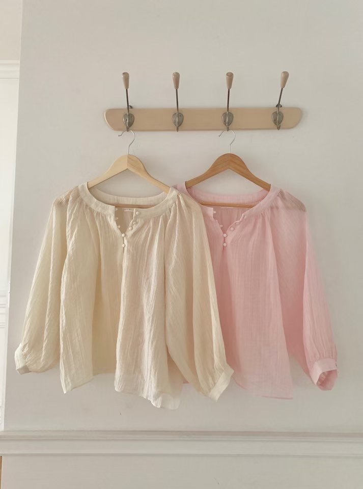 SECOND DRESS-세컨드레스-OT東大門㊣實拍女士新品休閑襯衫蕾絲衫SECOND DRESS襯衫/蕾絲衫
