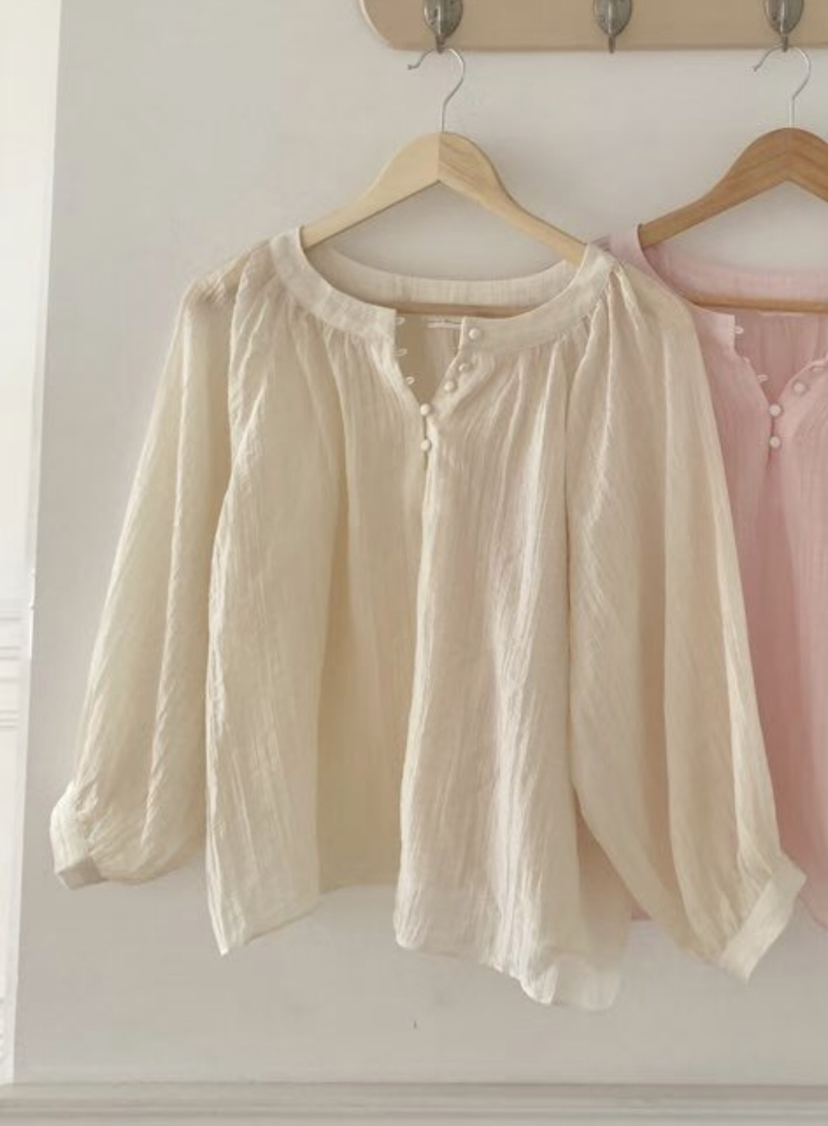SECOND DRESS-세컨드레스-OT東大門㊣實拍女士新品休閑襯衫蕾絲衫SECOND DRESS襯衫/蕾絲衫圖色2