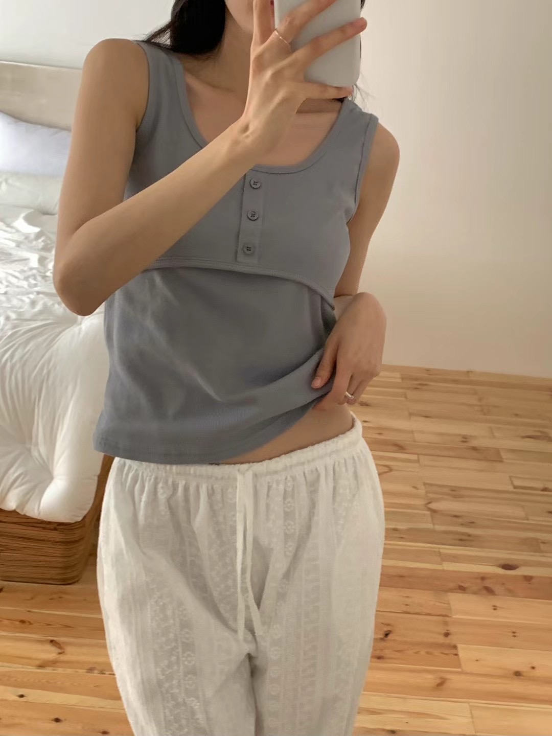 WANDERLUST東大門㊣實拍女裝新品職業人氣推薦時尚吊帶背心WANDERLUST吊帶/背心