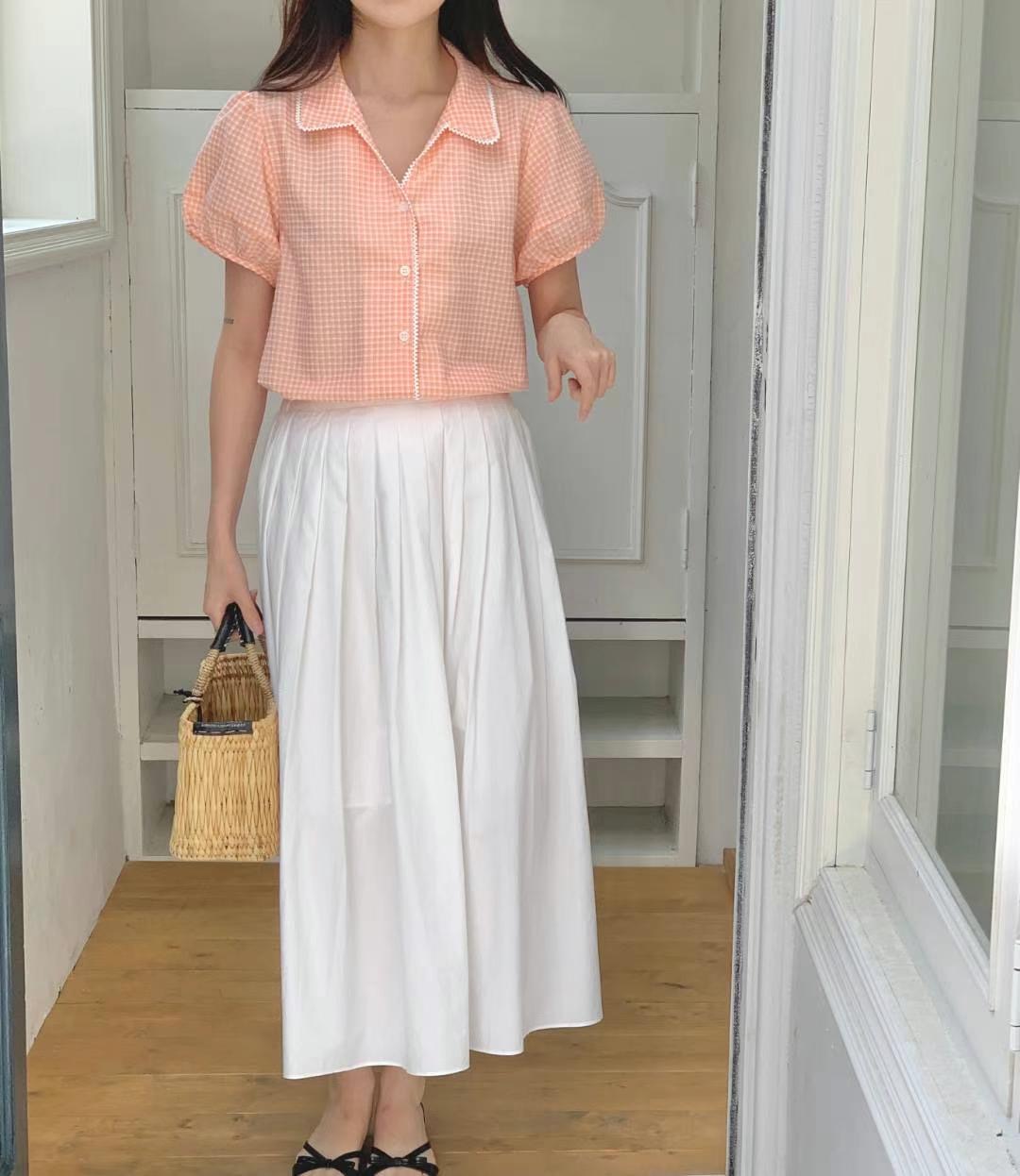 SECOND DRESS-세컨드레스-OT東大門㊣代購女裝新款熱賣襯衫蕾絲衫SECOND DRESS襯衫/蕾絲衫