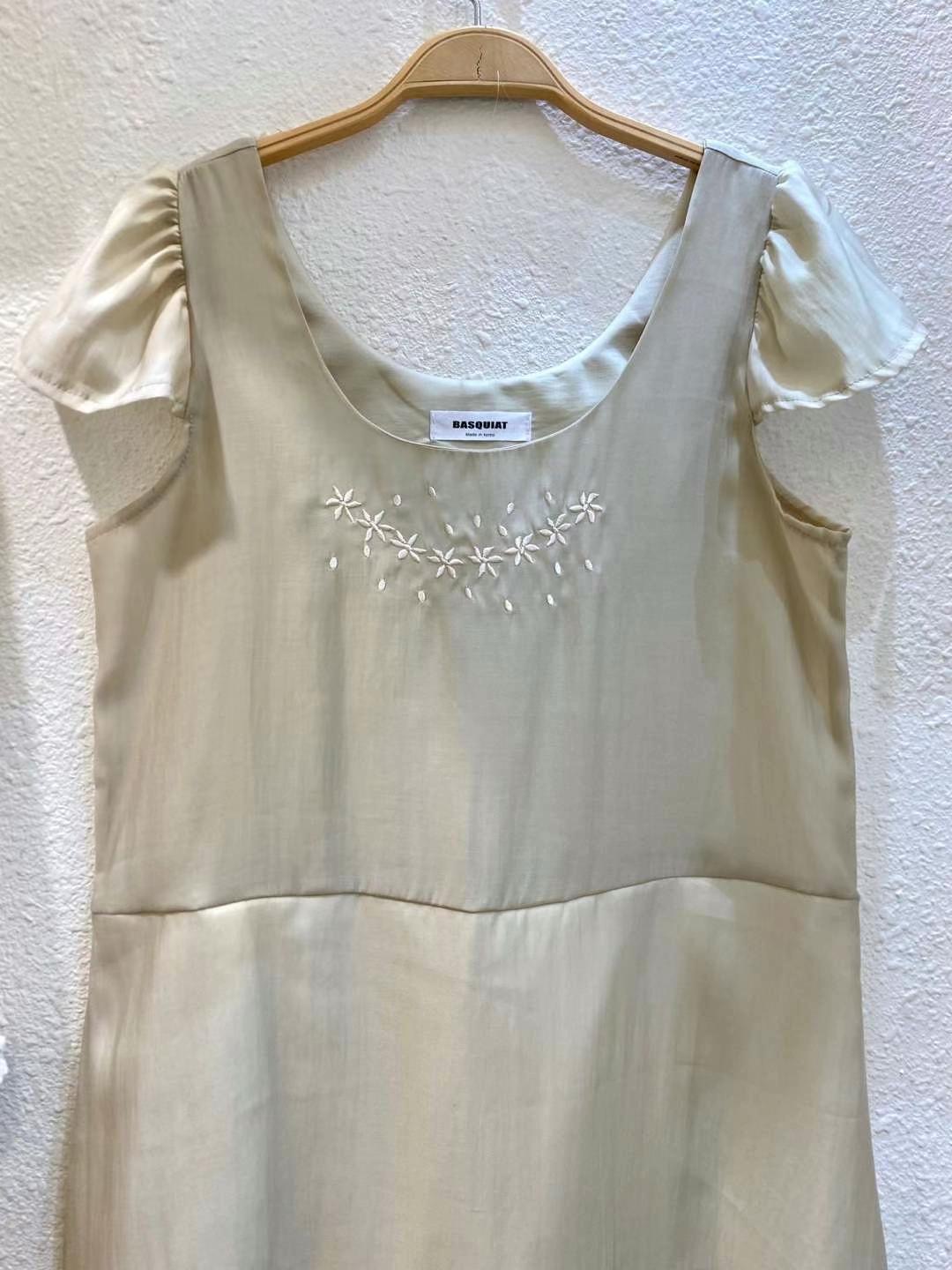 ANDYWARHOL韓國代購㊣女裝新品職業推薦真品25春夏連衣裙刺繡ANDYWARHOL連衣裙