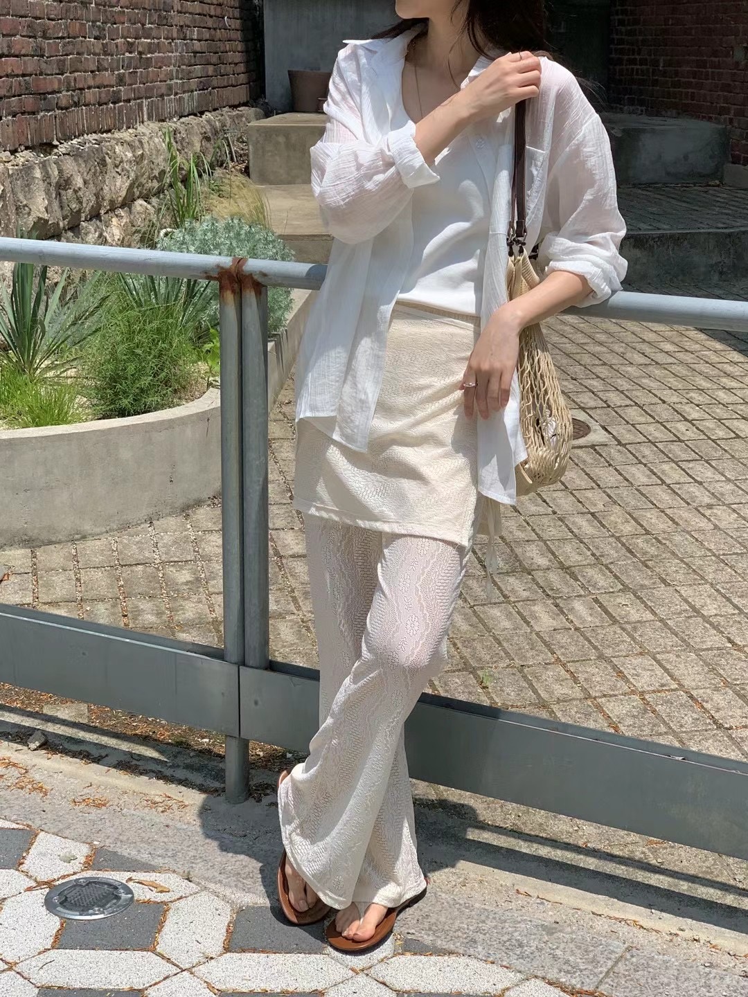 WANDERLUST韓國代購㊣女士新品真品時尚熱賣25春夏推薦裙褲WANDERLUST裙褲