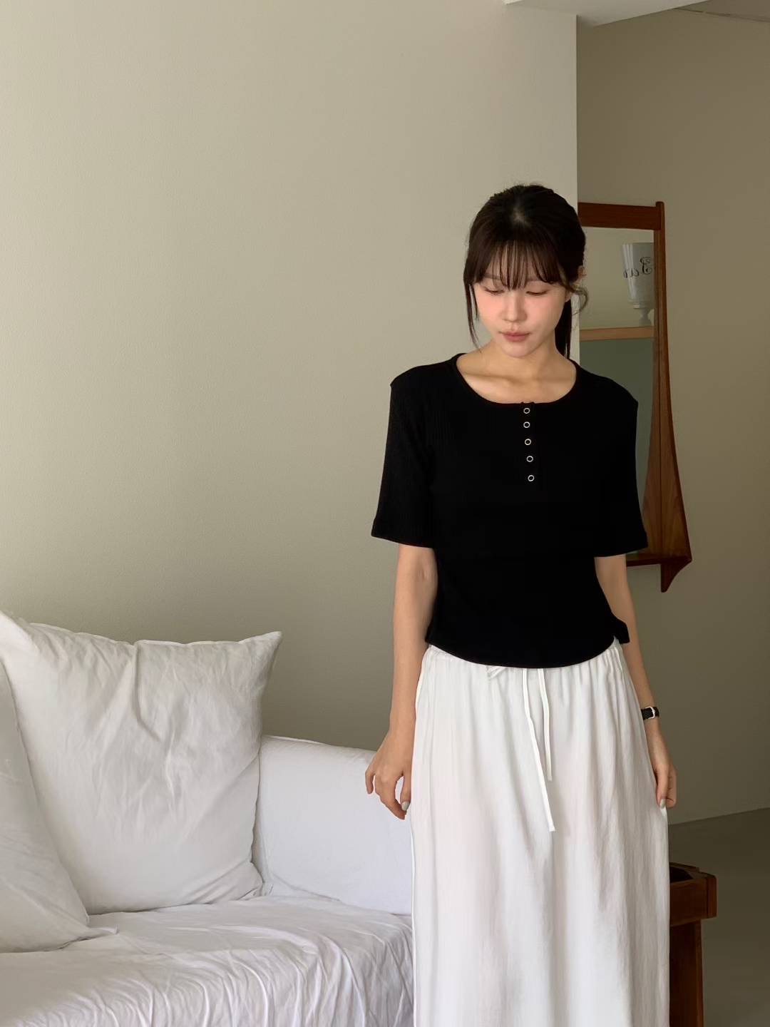 BERN東大門㊣代購女士新款熱賣時尚人氣推薦真品職業25春夏T恤BERNT恤圖色4