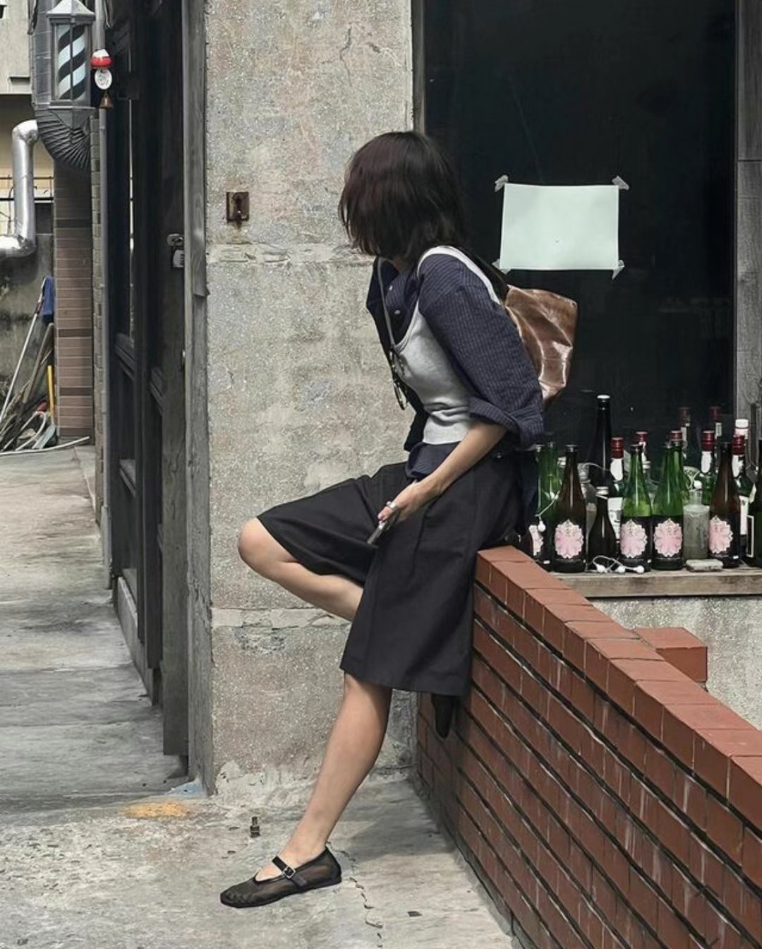 ROOMING-룸잉-T東大門㊣直郵女裝新款職業真品25春夏短褲ROOMING短褲