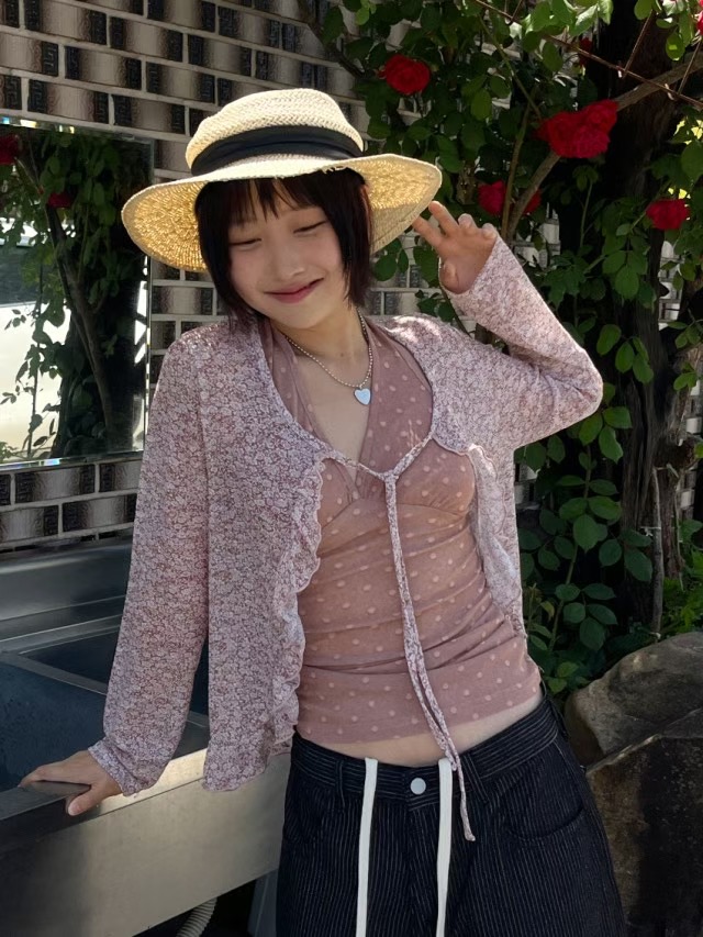 MANNISH東大門㊣代購女士新款職業熱賣推薦真品時尚25春夏針織衫LOVINE針織衫