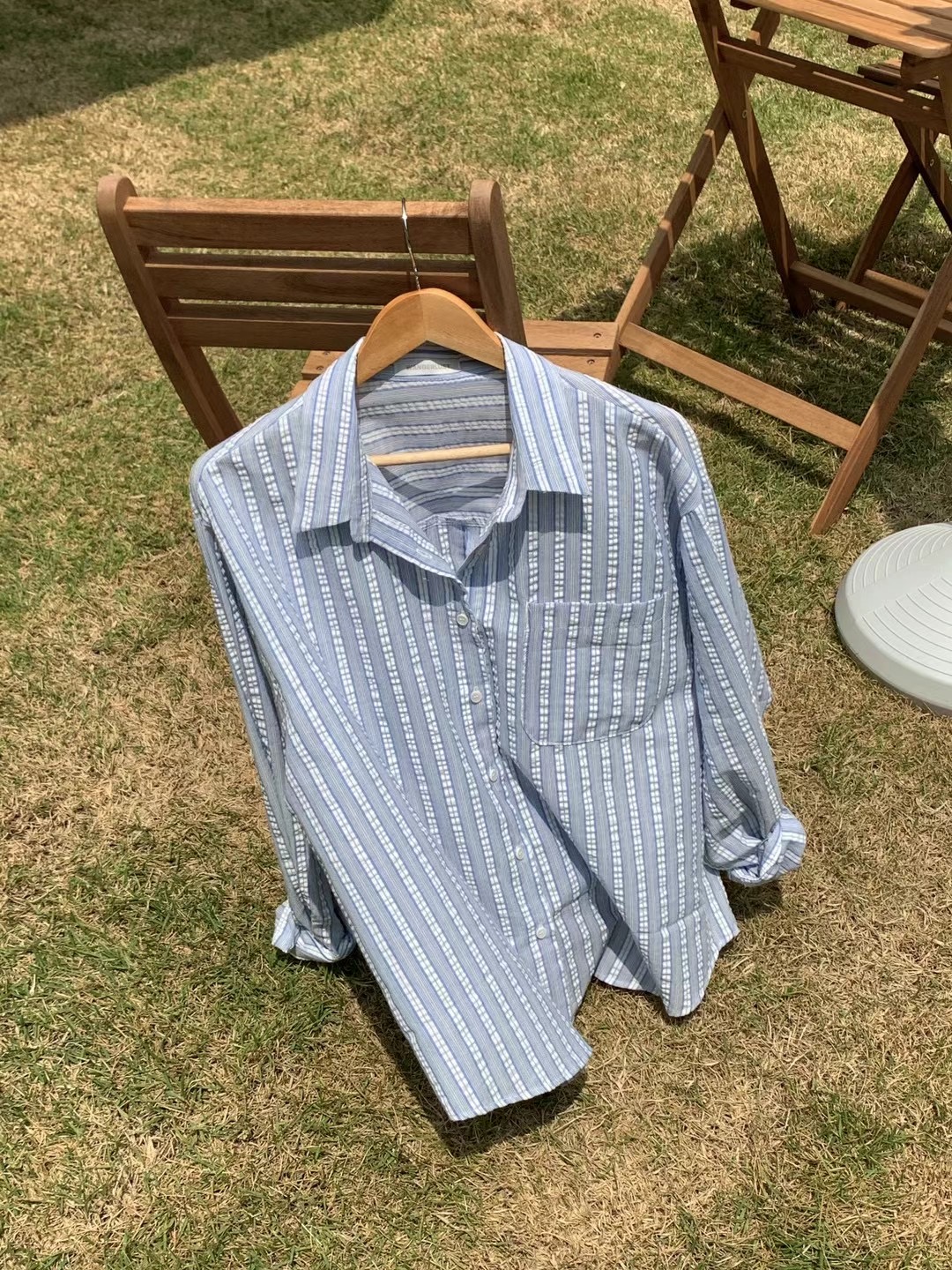 WANDERLUST東大門㊣實拍女士新品真品熱賣職業推薦襯衫蕾絲衫WANDERLUST襯衫/蕾絲衫圖色2