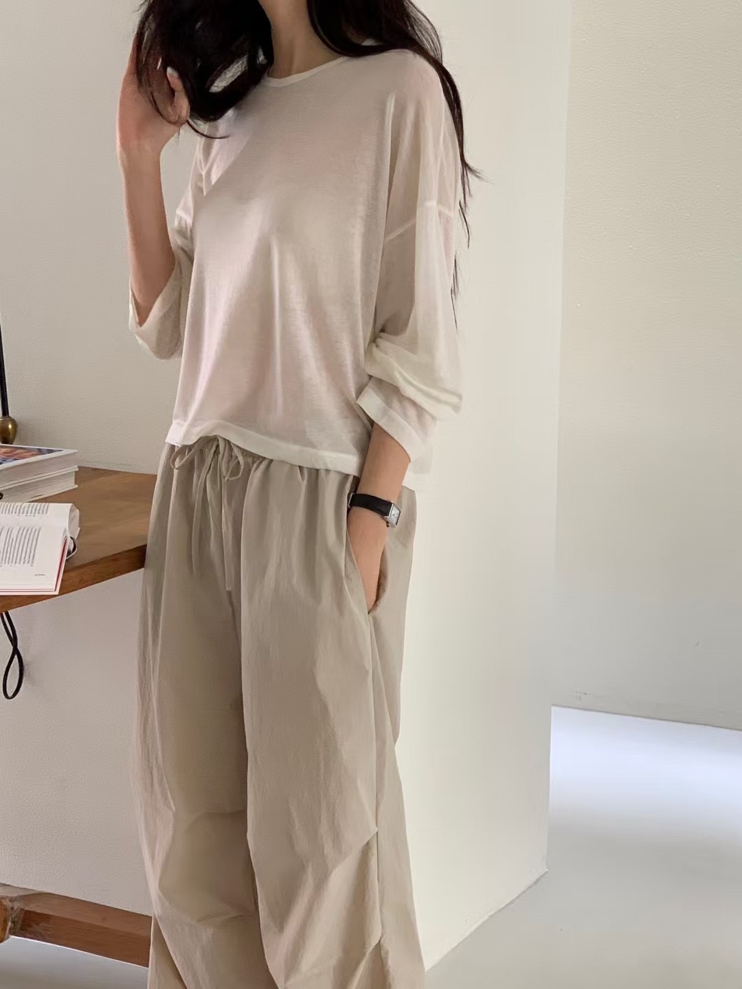 BERN東大門㊣直郵女裝新品熱賣推薦休閑人氣25春夏時尚休閑褲BERN休閑褲