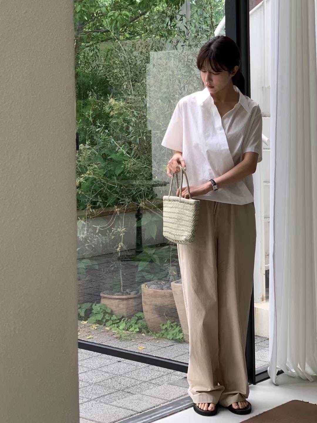BERN韓國代購㊣女士新款休閑推薦真品人氣25春夏時尚休閑褲BERN休閑褲圖色2