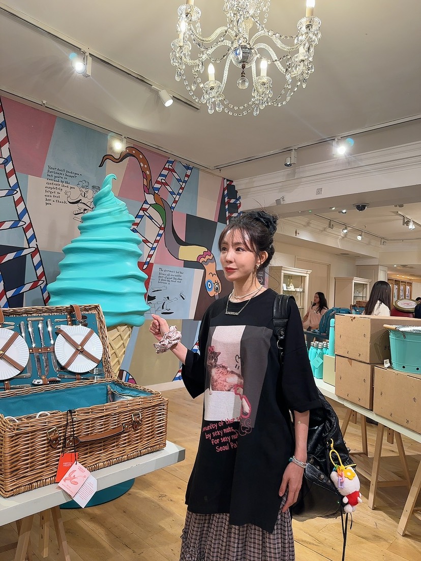 PALETTE-Q東大門㊣直郵女士新品推薦休閑人氣職業時尚真品T恤PALETTET恤