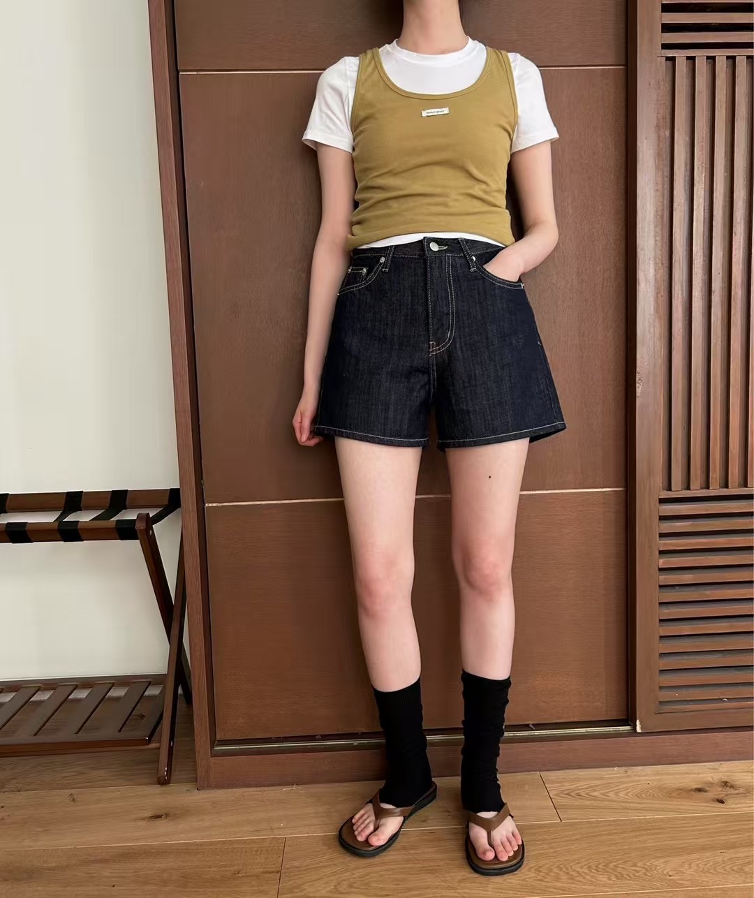 HEY BILLY韓國直郵㊣女士新款真品25春夏休閑時尚推薦短褲HEY BILLY短褲