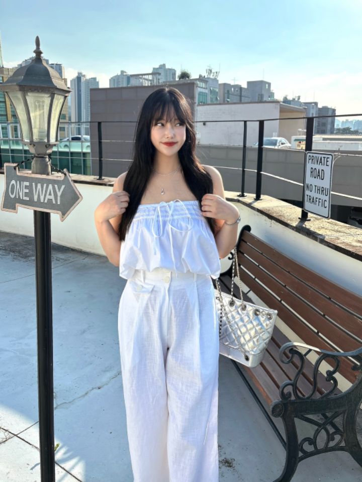 mars韓國代購㊣女裝新款時尚25春夏人氣熱賣推薦職業吊帶背心mars吊帶/背心