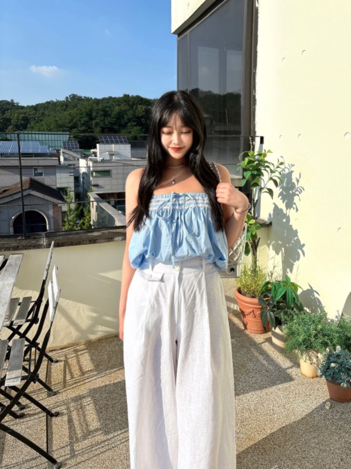 mars韓國代購㊣女裝新款時尚25春夏人氣熱賣推薦職業吊帶背心mars吊帶/背心