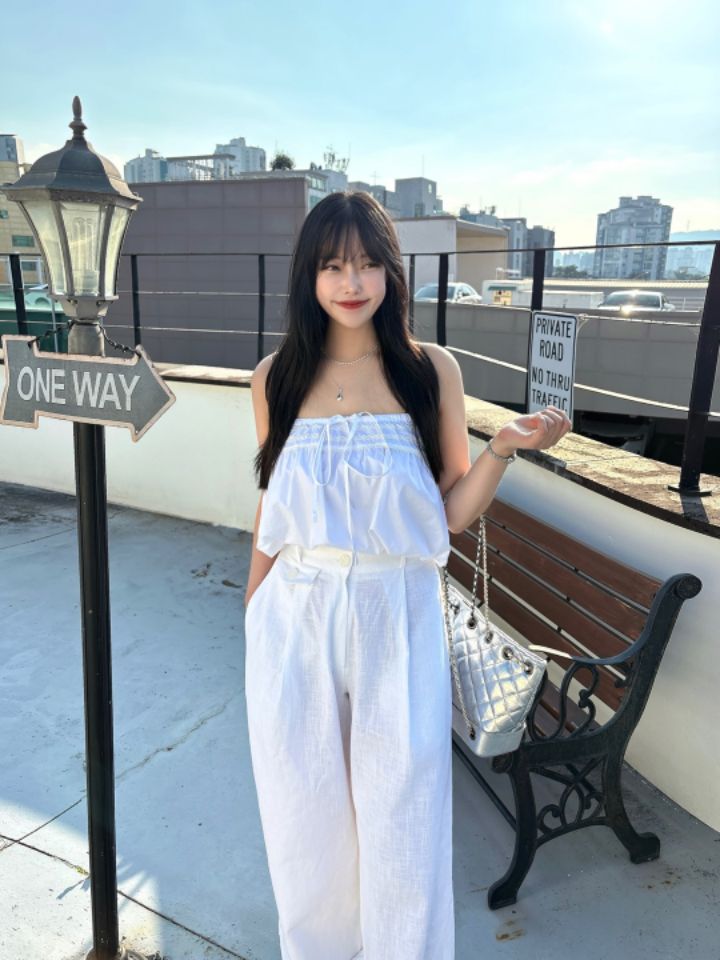 mars韓國代購㊣女裝新款時尚25春夏人氣熱賣推薦職業吊帶背心mars吊帶/背心