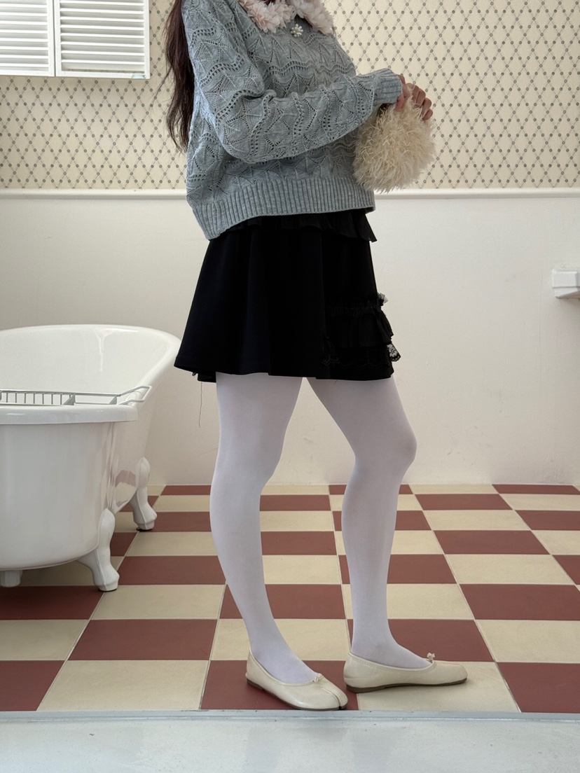 MAISONDEGLORY東大門㊣代購女士新品職業25春夏時尚推薦短裙MAISON DE GLORY短裙