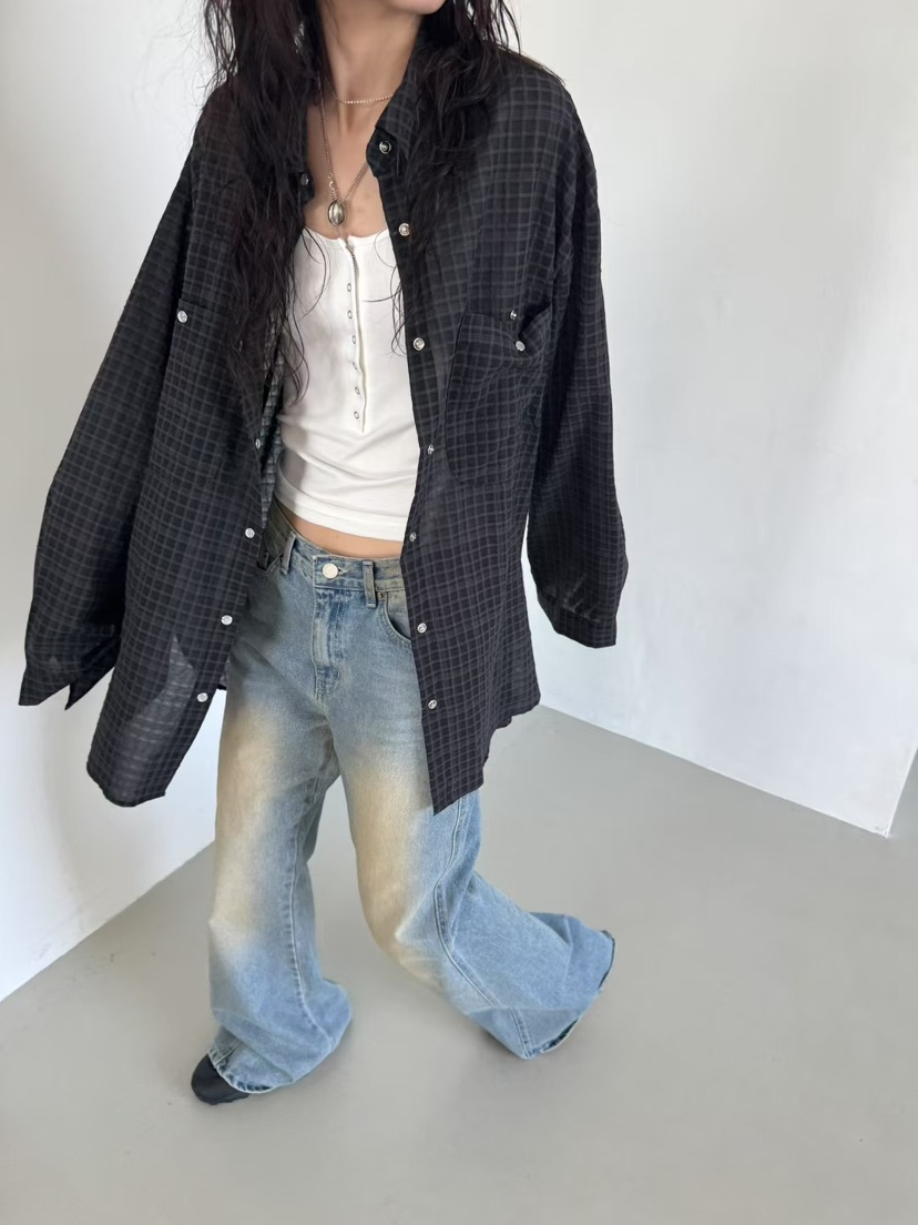 MINIMUZE東大門㊣實拍女士新款職業推薦休閑熱賣襯衫蕾絲衫MINIMUZE襯衫/蕾絲衫