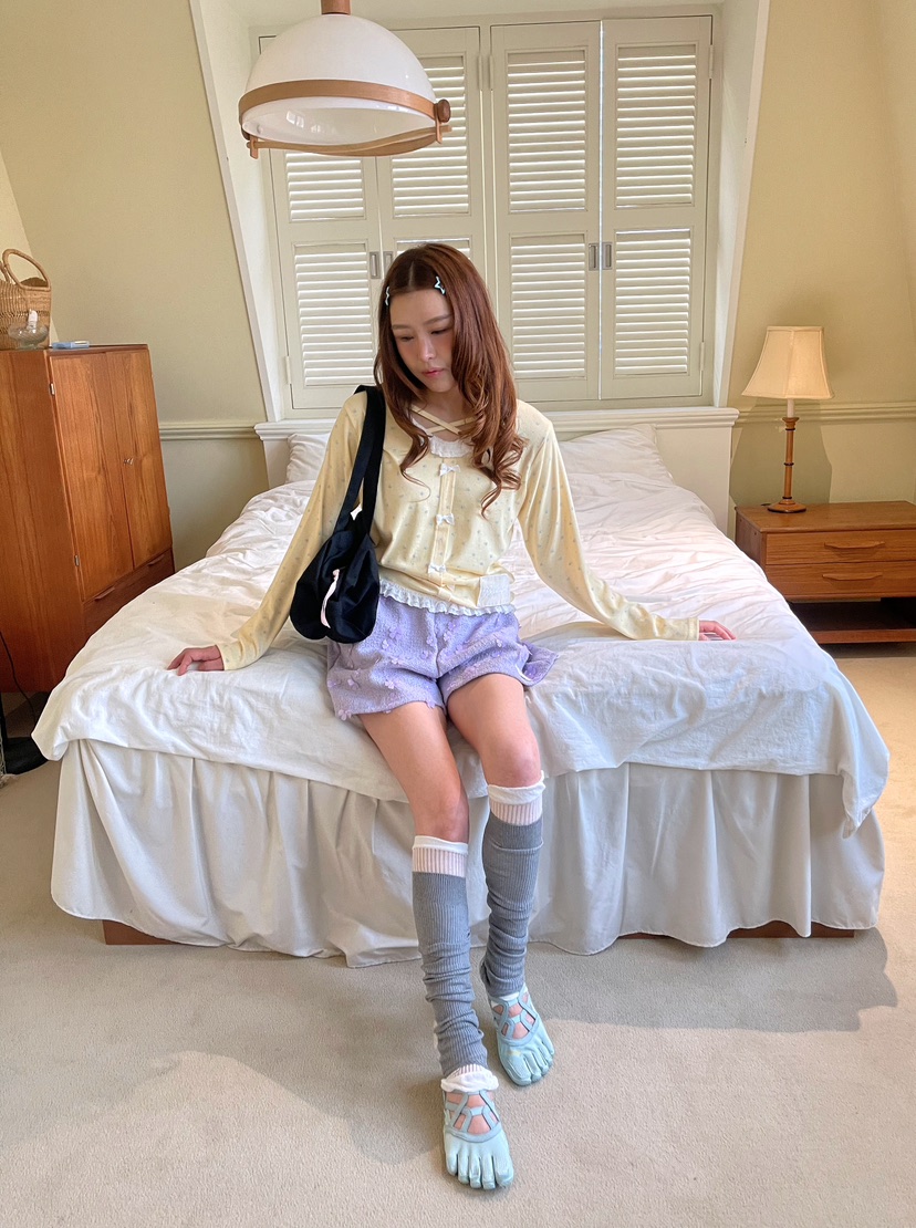BOUTIQUE-L韓國代購㊣女裝新品時尚職業25春夏熱賣真品短褲BOUTIQUE-L短褲