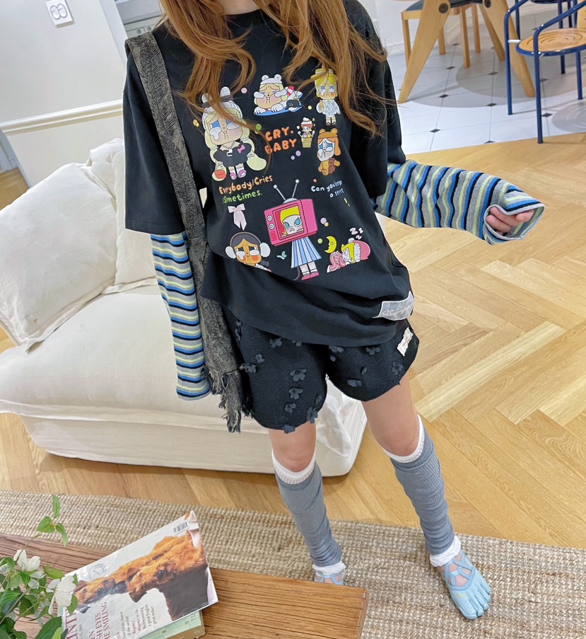 BOUTIQUE-L韓國代購㊣女裝新品時尚職業25春夏熱賣真品短褲BOUTIQUE-L短褲