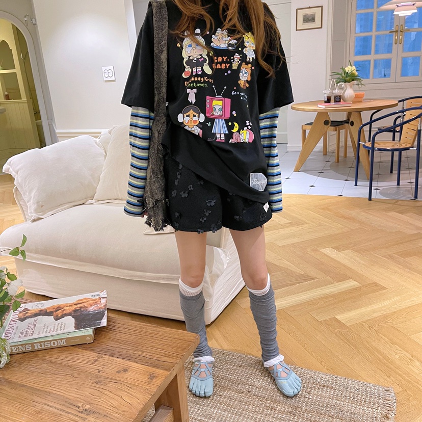 BOUTIQUE-L韓國代購㊣女裝新品時尚職業25春夏熱賣真品短褲BOUTIQUE-L短褲