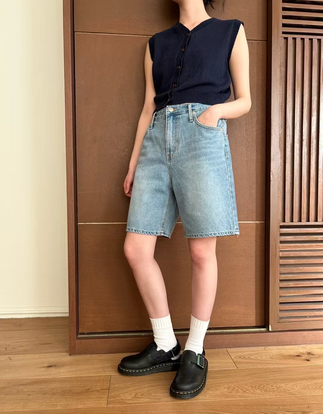 HEY BILLY韓國代購㊣女裝新款休閑熱賣推薦時尚人氣25春夏短褲HEY BILLY短褲